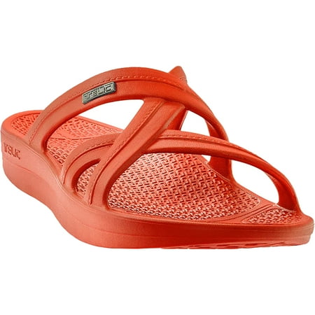 

Telic Mallory Arch Support Comfort Slide Sandals - XS - Island Coral