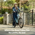 thumbnail image 3 of Step-Thru Electric Bike, 500W (800W Peak) 65Nm Motor, 70 Miles Range, 26" 7-Speed Hydraulic Disc Brake E-Bike for Adults, 3 of 10
