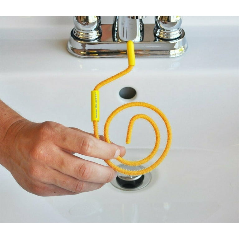 flexisnake drain millipede - drain clog remover - dependable, thin,  flexible, durable and easy to use - safe for most drains and grates - made  in usa