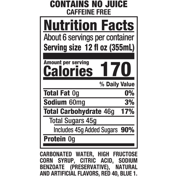 Sunkist Grape Soda 1.75L Bottle, Allergen-Free, Carbonated Soft Drink