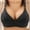 Black, variant on Generic Women No Underwire Push Up Bralette Floral Lace Everyday Wear Comfort Wire Free Full Support Bras