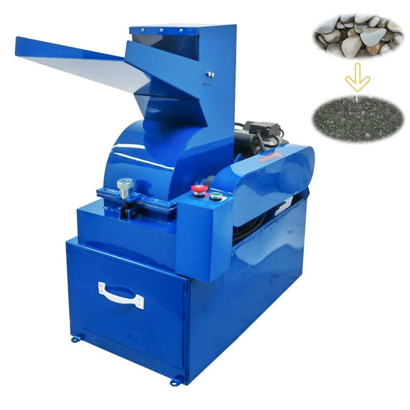 Medium Hammer Glass Crusher Electric Glass Rock Stone Shatter Grinder 220V