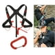 thumbnail image 3 of Arnés de seguridad portátil para , cinturones, arnés de ligero y fuerte para , en roca, extinción de incendios Actualización negra DYNWAVEMX Subir arnés de seguridad, 3 of 8