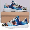 thumbnail image 3 of Patriotic Shoes Eagle Print Sneakers Lightweight Comfortable Running Shoes for Men Women White Size 4.5, 3 of 7