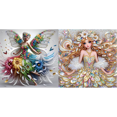 thumbnail image 1 of Kit Con Forma Especial Parcial DIY 5D Niña 30x30cm, 1 of 8