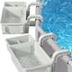 thumbnail image 4 of Cesta colgante resistente para piscina Matsuzay gris, almacenamiento y organización del hogar, diámetro exterior de 3, 4 of 6