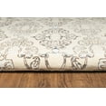 thumbnail image 6 of Linon Aspire Cameo Hand Tufted Wool 5'x8' Rug in Cream, 6 of 6