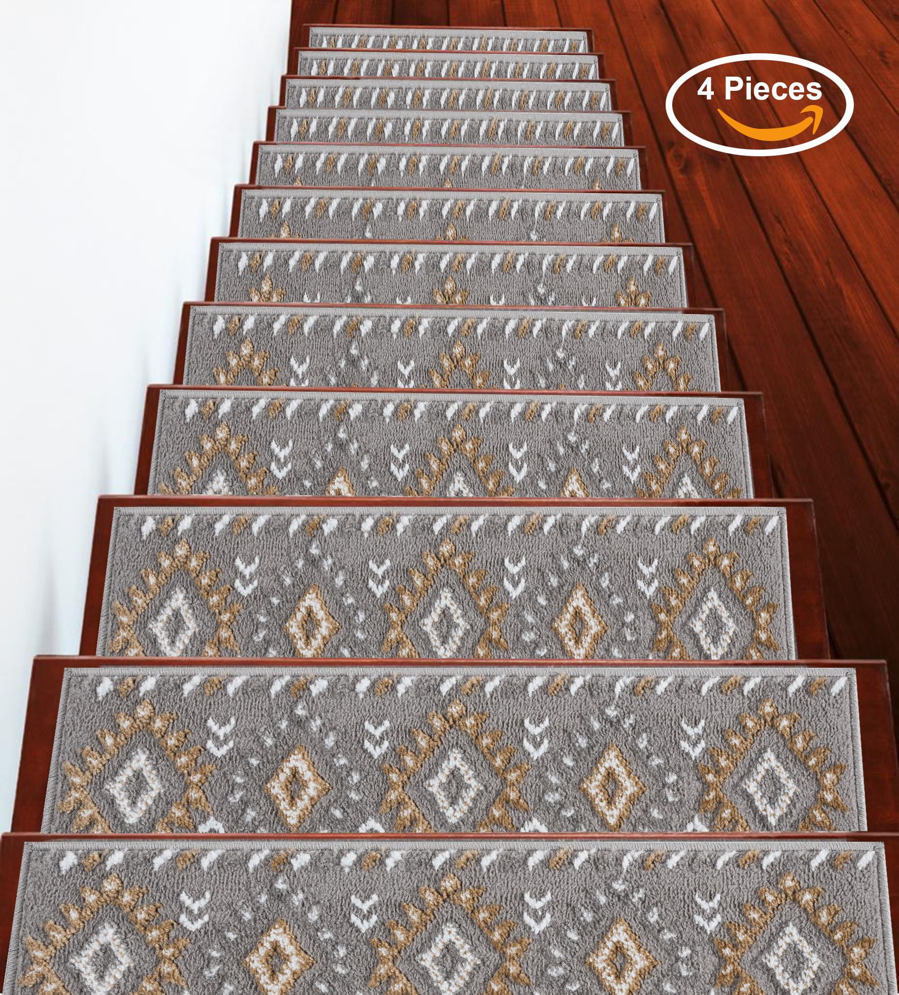 Sussexhome Stair Treads, Carpet Stair Tread, Non Slip Stair Treads