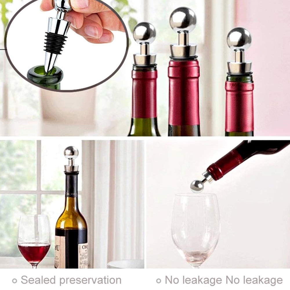 Easy Cork Preserver Spark Wine Champagne Bottle Stopper Air Seal Plug Bar S2 