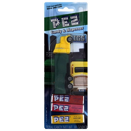Pez Blister Assorted Truck Rigs Candy & Dispenser, 0.87 oz (Pack of 6)