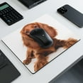 thumbnail image 2 of DistinctInk Mouse Pad - 1/4" Foam Rubber - Irish Setter Puppy, 2 of 4