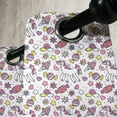 thumbnail image 3 of Ambesonne Unicorn Grommet Curtain, Unicorn Candies Stars, 50" x 108", Yellow Lilac Pink, 3 of 6