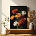 thumbnail image 6 of Ranunculus Flower Canvas Print Wall Art for Living Room Office Hotel Lobby, 6 of 8