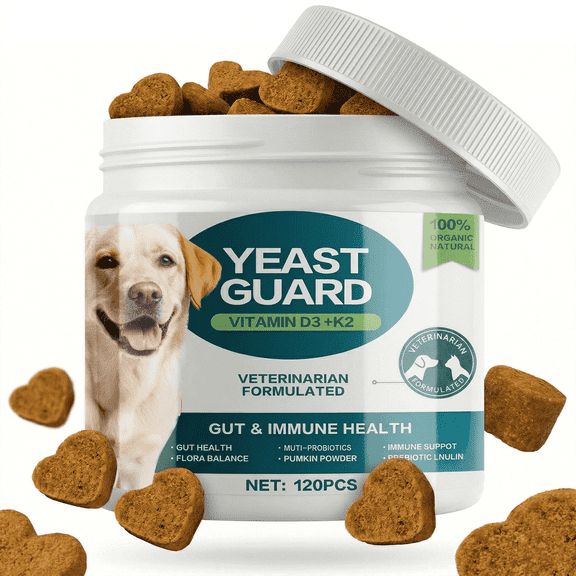 Yeast Infection Treatment for Dogs, 120 Soft Chews