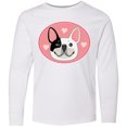 thumbnail image 3 of Inktastic French Bulldog Dog Long Sleeve Youth T-Shirt, 3 of 5