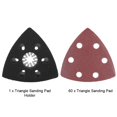 thumbnail image 4 of Yinhing Almohadilla de LijadoAlmohadilla de Lijado 61 Piezas 90 mm 6 Agujeros Almohadilla de Lijado Papel de Lija Polaco oscilante Multi Herramientas Khall GS07063, 4 of 6