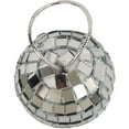thumbnail image 3 of Kurt Adler 4" Glass Mirror Ball Christmas Ornaments, Set of 4, 3 of 5