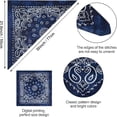 thumbnail image 3 of ZHUYING Novelty Headband Cowboy Headwraps Cotton Bandana Paisley Print Multicolor 12 Pack, 3 of 7