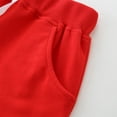 thumbnail image 5 of Boys Cotton Shorts Kids Athletic Casual Drawstring Shorts with Pocket | Uniform Shorts for 4-10 Years, 5 of 7