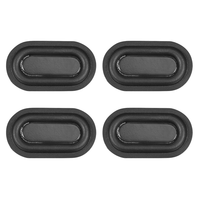 Unique Bargains 39×22mm Speaker Passive Radiator Vibration Plate, Subwoofer Vibration Membrane, DIY Bass, Low Frequency 4pcs
