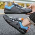 thumbnail image 3 of CHENge Sneakers for Men Funny Lightweight Arch Support Zero Drop Mens Walking Shoes Trail Footwear Hiking Grounding Biking Mesh Shoes, 3 of 9
