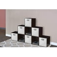 thumbnail image 2 of Niche Bacs de Rangement Pliables en Tissu Cubo, Ensemble de 6, Blanc, 2 of 5