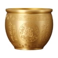 thumbnail image 1 of Cuenco de latón, cuenco de Feng Shui, decoración del hogar, regalo, cuenco de riqueza, lavabo para el Festival de Primavera, 1 of 9