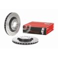thumbnail image 1 of Convient pour Honda Civic Brembo 2017-2019 Rotor de Frein 09C33811C02 Ventilé Croisé; Design en une Pièce; Motif de Boulon de Roue 5 x 120 Millimètres; Diamètre Intérieur de Chapeau de 161 Millimètres; Diamètre de Moyeu de 70 Millimètres, 1 of 1