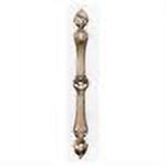 Traditional 4 1/2" Center Appliance Pull, Polished Antique