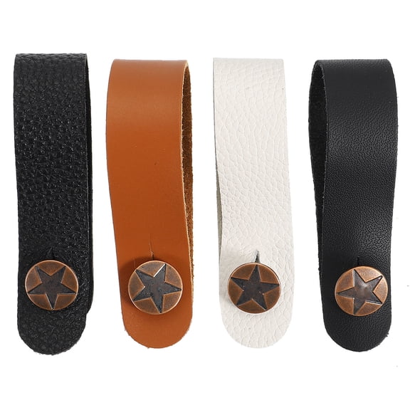 jojofuny 4Pcs Guitar Neck Strap Button for Acoustic Guitar Durable and Easy to Install Accessories