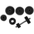 thumbnail image 2 of 1 Set Metal Gears with 370 Motor for Speed Change Gear Box for B1 B24 B16 B36 C24 1/16 4WD 6WD Rc Car,B, 2 of 7