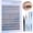 WISPY KIT individual, variant on Lash Clusters 280pcs Cluster Eyelash Extensions 40D 50D Eyelash Clusters Lash Extension 8-16mm Individual Lashes for Self Application at Home (40D&50D, 0.07D, 8-16mm)