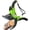 Green, variant on Pruning Shears, [Patented Stepless Handle Opening] - Garden Clippers with Ultra-Sharp SK5 Steel for Weak Hand, Bonsai Scissor Universal Fit for All Hand Sizes, Effortlessly Cut 1-Inch Branches