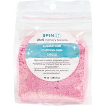 We R Memory Keepers Spin It Fine Glitter 10oz-Bubble Gum