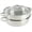 Stainless Steel, variant on 11-Inch Stainless Steel Cookware Pan with Steamer and Lid