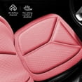 thumbnail image 7 of Tunhigl Breathable Ergonomic Car Seat Cushion with Backrest, Cooling Lumbar Support for Summer & All-Season Comfort, Non-Slip Seat Pad for Cars, Office Chairs, Long Drives, Home Pink, 7 of 7