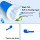 thumbnail image 4 of Color Land Slushy Cup, TIK TOK Slushie Maker Cup Frozen Magic Squeeze Cup, Ice Cream Maker Cup, Cool Stuff Trending Tiktok Artículos caseros DIY Cool Gadgets con tapa y pajita (ROSA), 4 of 5