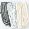 thumbnail image 4 of Pantalon Pyjama en Molleton pour Femmes avec Poches Élastiques à la Taille, 4 of 6