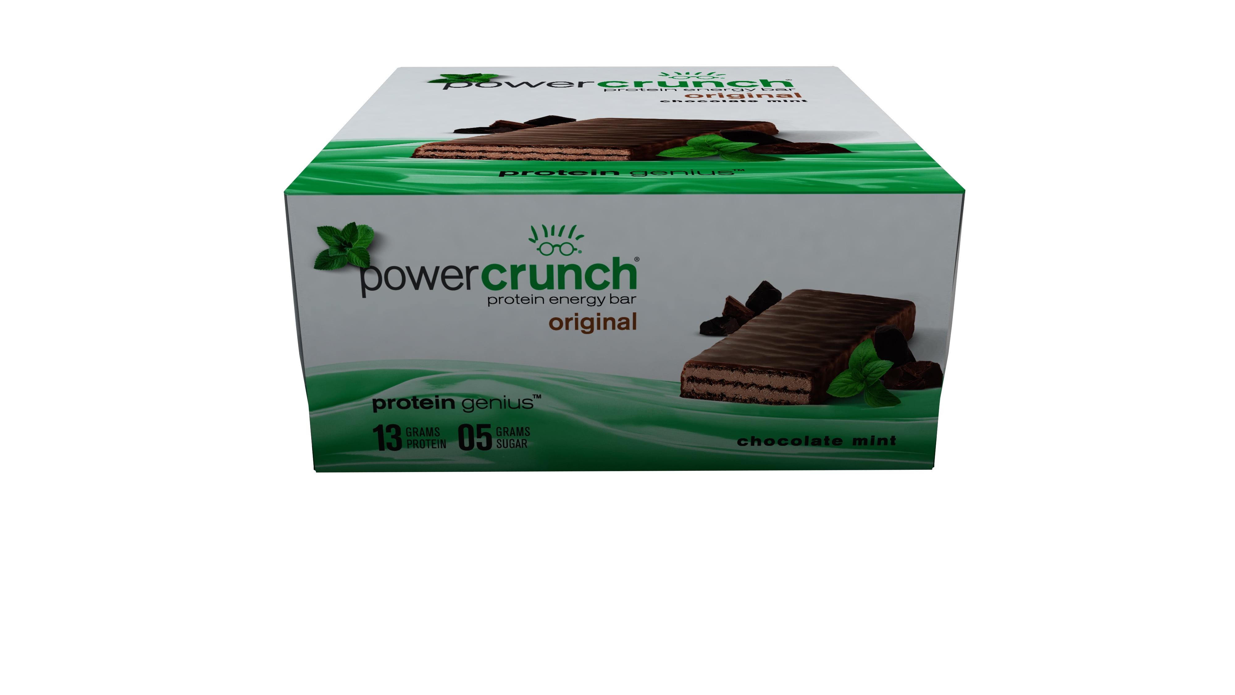 Photo 1 of Power Crunch Protein Bar - Chocolate Mint - 12ct