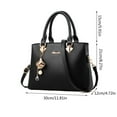 thumbnail image 3 of ZTTD Womens Tote Bag Fashion Handbags Ladies Purse Satchel Shoulder Bags Tote Leather Bag for Ladies, 3 of 4