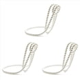 thumbnail image 1 of 3X Novedad en Estante para Vino con Collar de Perlas, Estante para Vino Flotante con Collar de Perlas Artificiales, Estante para Vino Tinto Suspendido Colgante de Metal, 1 of 5