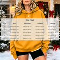 thumbnail image 3 of Zynoxe Womens Ugly Christmas Sweatshirt with Kangaroo Pocket Realxed Long Sleeve Print Pullover Hoodie Drawstring Hooded Sweatshirt for Women S, 3 of 5
