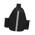 thumbnail image 4 of Mochila deportiva multiusos, portaequipaje de tenis y bádminton para clases Negro, 4 of 9