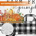 thumbnail image 4 of Hello Fall Shower Curtain 72x72 Inch, Autumn Truck Pumpkin Shower Curtains for Bathroom, Fall Autumn Thanksgiving Seasonal Home Decor Waterproof Fabric with Hooks, 4 of 6
