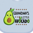 thumbnail image 4 of Inktastic Grandma's Little Avocado with Cute Baby Avocado Boys or Girls Baby Bib, 4 of 4