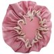 thumbnail image 2 of 2X Gorro de Ducha de Doble Capa Sombrero Impermeable para Mujer Baños Sombrero de Baño de Pelo Cubierta de Pelo Gorro para Cabello Seco con Humo de Aceite Rosado, 2 of 5