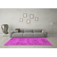 thumbnail image 3 of Ahgly Company Indoor Rectangle Oriental Pink Industrial Area Rugs, 7' x 9', 3 of 4