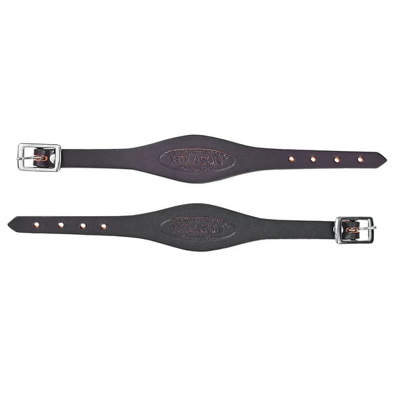 Hilason Western Leather Tack Horse Saddle Stirrup Fender Hobble Strap Dark Brown