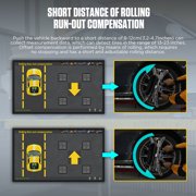Autool XC505 3D Wheel Alignment Machine, Wheel Alignment & Balancing System with Voice Guidance, Car Model Database, Precise Positioning, Multilingual