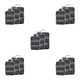 thumbnail image 2 of Toystoory 3 piezas No más maletas desordenadas: estos cubos de embalaje para un fácil almacenamiento de equipaje comprimido de viaje negro Type2 NO2, 2 of 6